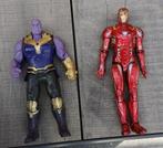 Actiefiguren Avengers Iron Man en Thanos 18 cm, Ophalen of Verzenden, Zo goed als nieuw