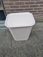Nieuwe wasmand wasverzamelaar  beige, Ophalen, Kunststof, Nieuw, 40 liter of meer
