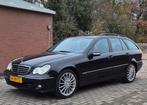 Mercedes-Benz C-Klasse 1.8 C180 Kompr Combi AUT 2007 Zwart, Auto's, Automaat, Achterwielaandrijving, 74 €/maand, 1796 cc