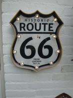 route 66 bord metaal met verlichting, Ophalen of Verzenden