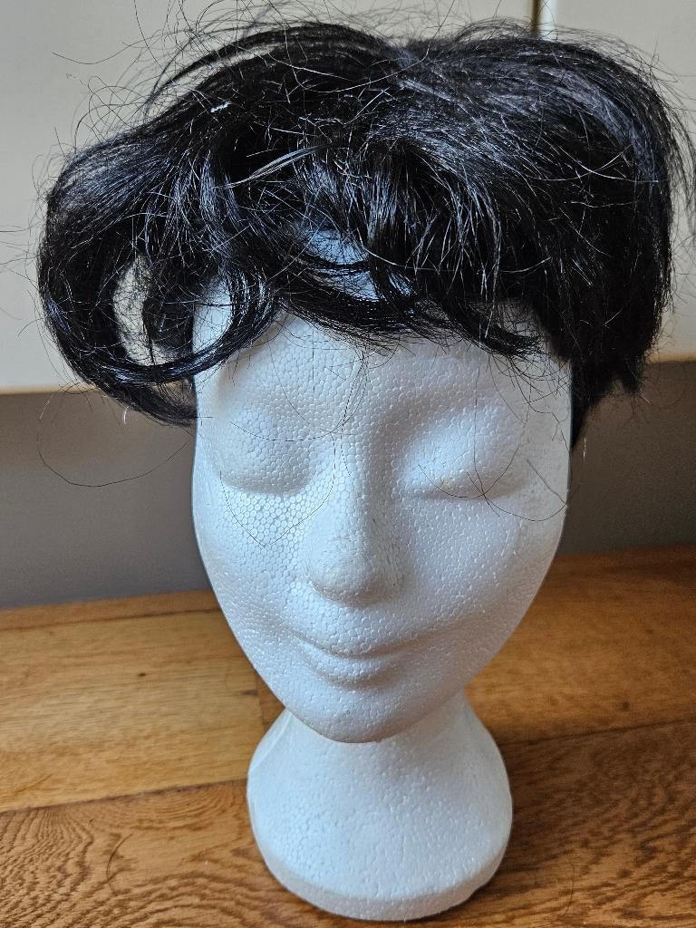 Pruik oude etalagepop 7, Ophalen of Verzenden