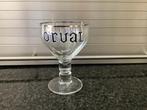 Orval bierglas dubbeldruk, Verzamelen, Ophalen of Verzenden, Zo goed als nieuw