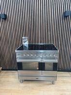 Luxe rvs Boretti Fornuis keramisch 90 cm (Gratis bezorgen), 60 cm of meer, Keramisch, Ophalen of Verzenden, Zo goed als nieuw