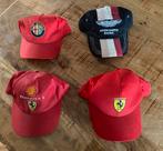 4 petjes /caps Alfa Romeo, Ferrari en Aston Martin in 1 koop, Verzamelen, Ophalen of Verzenden, Zo goed als nieuw, Auto's