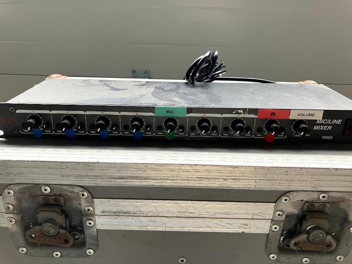 Rolls RM82 microfoon en line mixer, Muziek en Instrumenten, Licht en Laser, Gebruikt, Laser, Geluidgestuurd, Kleur, Stroboscoopeffect