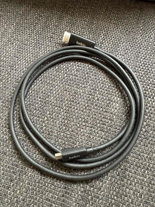 Belkin Mini DisplayPort naar HDMI-kabel, Computers en Software, Pc- en Netwerkkabels, Zo goed als nieuw, Ophalen of Verzenden