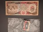 Afghaanse Bankbiljet + Mini Cassette - Verzameling, Postzegels en Munten, Munten en Bankbiljetten | Toebehoren, Ophalen of Verzenden