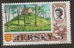 Jersey 33, heuvel, Postzegels en Munten, Postzegels | Europa | UK, Verzenden, Gestempeld
