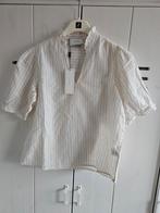 Neo noir blouse crème wit krijtstreep nieuw maat s 36 nieuw, Kleding | Dames, Blouses en Tunieken, Neo noir, Wit, Nieuw, Ophalen of Verzenden
