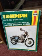 Vraagbaak Triumph 650 en750 2-valvebTwins, Motoren, Triumph