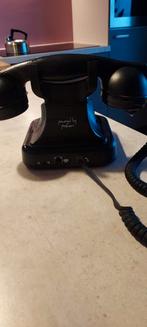 Retro Telefoon - Zwart, Telecommunicatie, Vaste telefoons | Handsets en Draadloos, Ophalen of Verzenden, Gebruikt, 1 handset