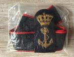 Korps Mariniers Pet Embleem met Band -1, Verzenden, Marine, Nederland, Embleem of Badge