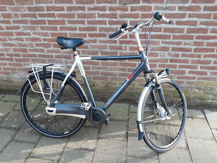 Herenfiets gazelle eclipse Framemaat 61 cm 8 versnellingen, Fietsen en Brommers, Fietsen | Heren | Herenfietsen, Gebruikt, Gazelle