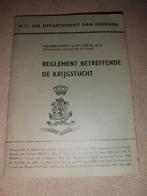 Krijgsmacht Regelement - Oud Boekje, Ophalen of Verzenden, Algemeen, 1945 tot heden, Onbekend