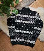 Vintage norway wollen trui vest noors dale scandi sty, Kleding | Dames, Truien en Vesten, Zwart, Niet ingevuld, Ophalen of Verzenden