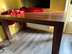 Eettafel massief notenhout 160x85cm, Huis en Inrichting, Ophalen, Gebruikt, 50 tot 100 cm, 150 tot 200 cm