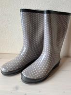 Regenlaarzen geel/paars met witte stippen maat 40, Ophalen of Verzenden, Gebruikt