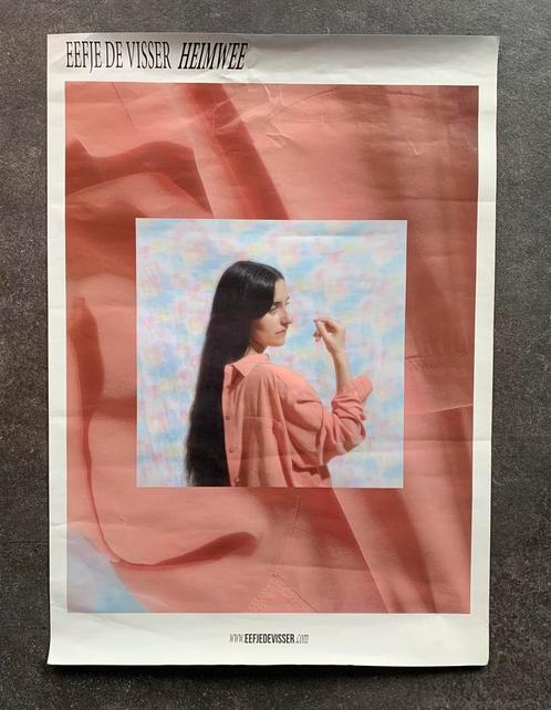 Eefje De Visser: Heimwee Poster, Verzamelen, Muziek, Artiesten en Beroemdheden, Ophalen of Verzenden