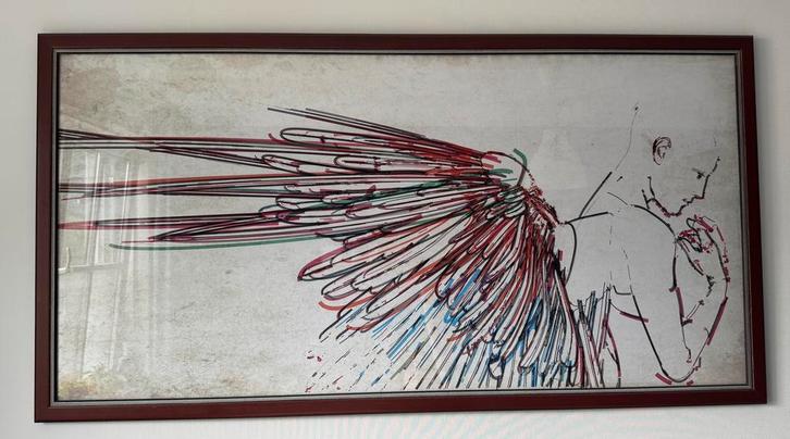 Digitale kunst - Angel, Antiek en Kunst, Kunst | Schilderijen | Modern, Ophalen