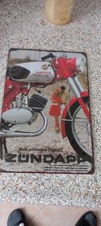 Zundapp Blikken Reclamebord - Nieuw 20x30, Ophalen of Verzenden