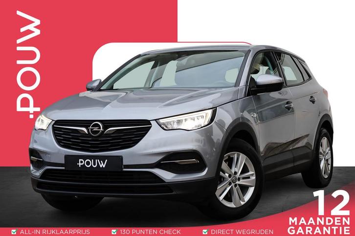 Opel Grandland X 1.2 Turbo 130pk Edition | Navigatie | Parke, Auto's, Opel, Bedrijf, Te koop, Grandland X, ABS, Airbags, Airconditioning