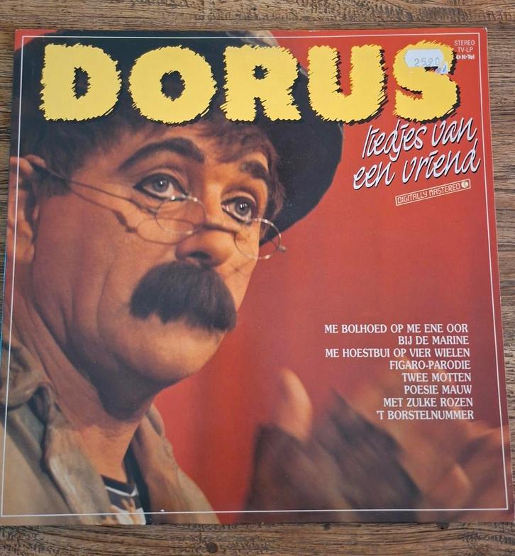 LP Dorus - Liedjes van een Vriend, Cd's en Dvd's, Cd's | Nederlandstalig, Gebruikt, Levenslied of Smartlap, Ophalen