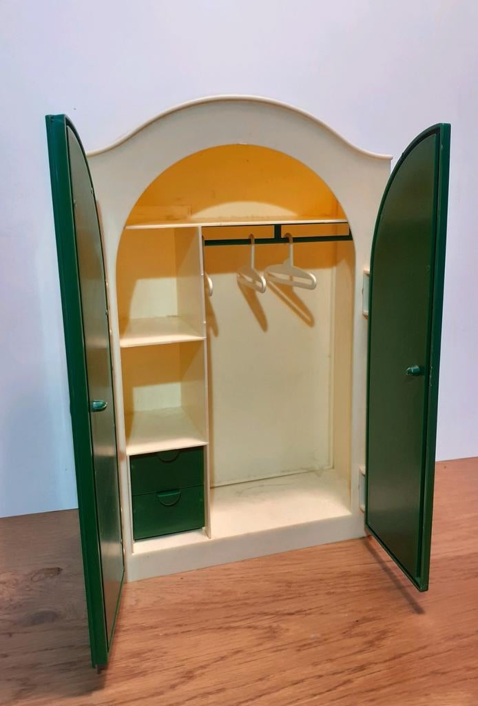 Vintage kledingkast Fleur, Ophalen of Verzenden, Gebruikt, Poppenhuis