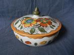 Plateel doos decor Norma Royal Kon. Zuid Holland Gouda Mint, Ophalen of Verzenden