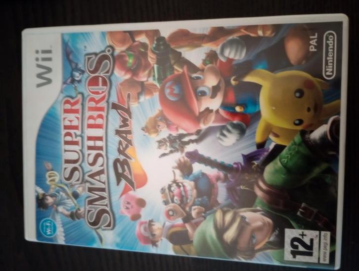 Super Smash Bros. Brawl, Spelcomputers en Games, Games | Nintendo Wii, Zo goed als nieuw, Vechten, 3 spelers of meer, Vanaf 12 jaar