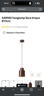 Karwei hanglamp Sara brique, Ophalen, Nieuw, Minder dan 50 cm