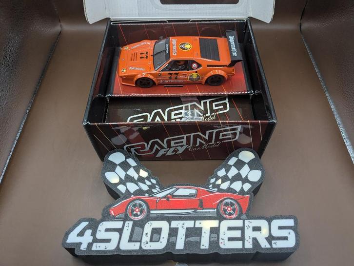 Slotcar 1/32 Fly BMW M1 #77 Jagermeister, Kinderen en Baby's, Speelgoed | Racebanen, Nieuw, Elektrisch, Overige merken, Verzenden