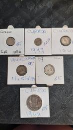 Zilveren munten Curaçao, Ophalen of Verzenden, Nederland