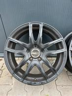 17 inch 5x112 velgen Proline Mattzwart Volkswagen Golf Caddy, Gebruikt, Velg(en), Jacob Lemairestraat 26, Ophalen of Verzenden