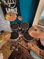 Drumstel, verschillende merken, zie foto's, Muziek en Instrumenten, Drumstellen en Slagwerk, Ophalen, Gebruikt, Overige merken