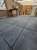 Beton buitentegels 50 x 50 x 5 cm +- 35 m2, Tuin en Terras, Tegels en Klinkers, Ophalen, Gebruikt, 10 m² of meer, Beton