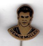 Speldje BENNIE MULLER AJAX ZWART (A8), Ophalen of Verzenden, Gebruikt, Overige onderwerpen