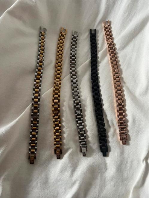 Luxe Rolex Armbanden Stijlvol, Verstelbaar & Unisex, Sieraden, Tassen en Uiterlijk, Armbanden, Nieuw, Goud, Goud, Ophalen of Verzenden