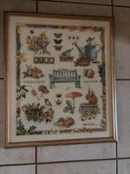 Borduurwerk ingelijst marjolein bastin 65x 56 zsm weg, Ophalen, Zo goed als nieuw