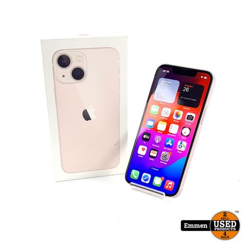 Apple iPhone 13 Mini 128GB Pink/Roze 100% | Zo Goed Als Nieu, Telecommunicatie, Mobiele telefoons | Apple iPhone, Zo goed als nieuw