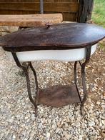 Brocante Frans emaille bidet, Ophalen of Verzenden