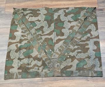 Originele Duitse ww2 zeltbahn, mooie kleuren! beschikbaar voor biedingen