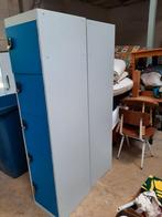 2x 5-vaks lockerkast - 40x50x180cm, Ophalen, Zo goed als nieuw, Industrieel
