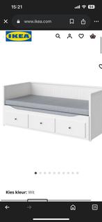 Ikea Hemnes bedbank, Ophalen, Gebruikt, Tweepersoons, 80 cm