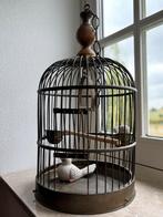 Brocante Koperen Vogelkooi, Ophalen of Verzenden, Koper