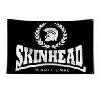 Grote vlaggen Skinhead (150x90cm), Ophalen of Verzenden, Nieuw