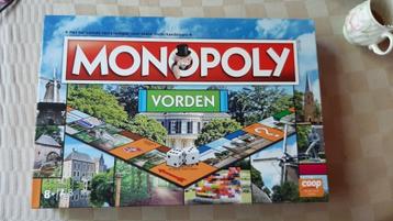 bordspel fraai nieuw Monopoly Vorden Monopolie gelimiteerd  beschikbaar voor biedingen