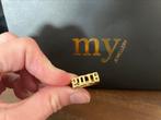 My Jewellery jaartal ring 2016 maat 17 goudkleurig Nieuw, IJzer of Staal, Nieuw, Ophalen of Verzenden, 17 tot 18