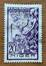 Niger - expo Parijs 1937, Postzegels en Munten, Postzegels | Afrika, Ophalen of Verzenden, Overige landen, Gestempeld