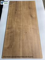 33cm Brede Laminaat Naturel Eiken 8mm dik met 2V-groev, Bruin, 75 m² of meer, Nieuw, Ophalen of Verzenden