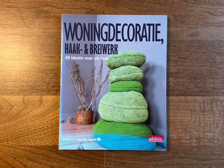 Boek Woningdecoratie - Haken en breien - Phildar, Hobby en Vrije tijd, Breien en Haken, Zo goed als nieuw, Haken, Patroon of Boek